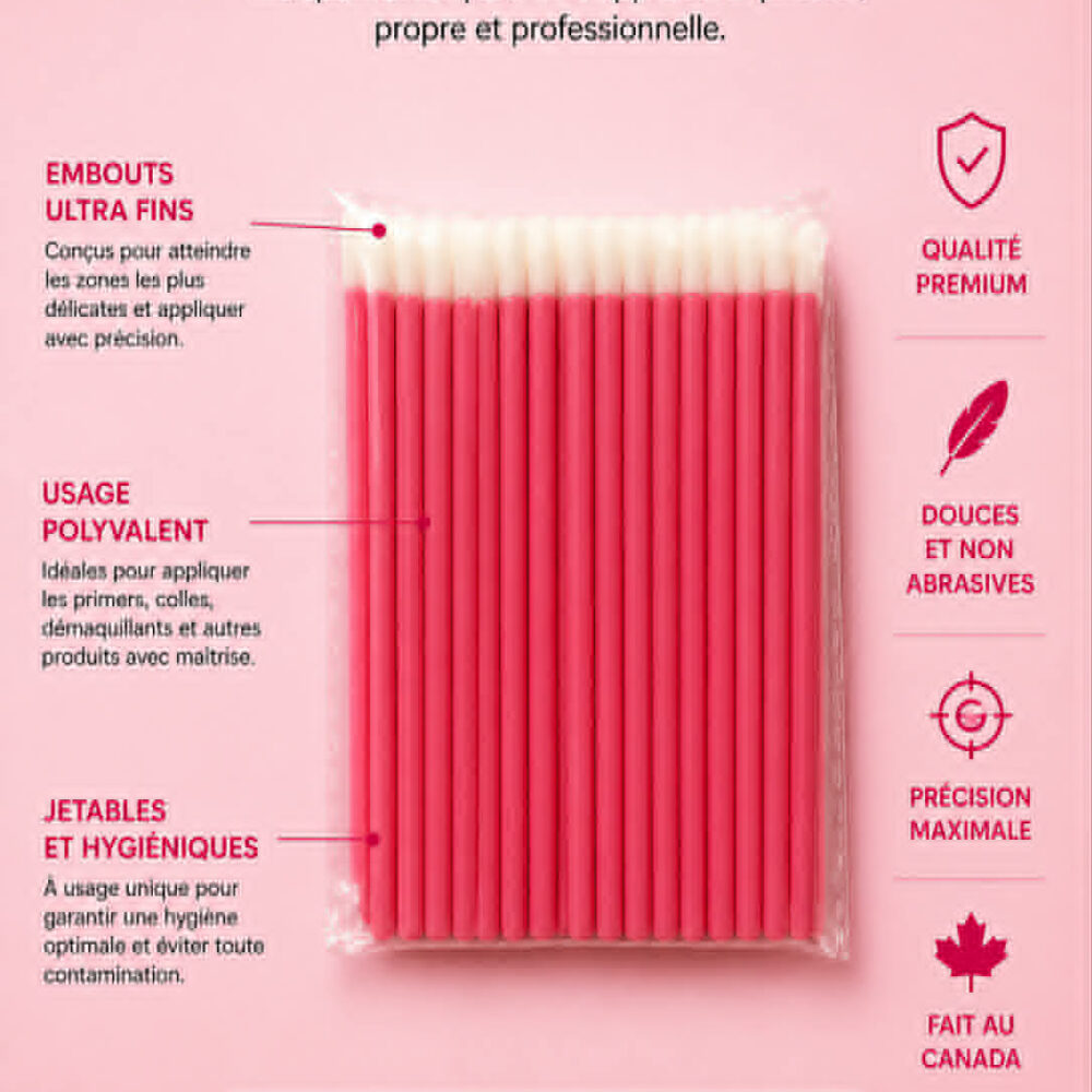 Brosse applicateur jetable 50pcs