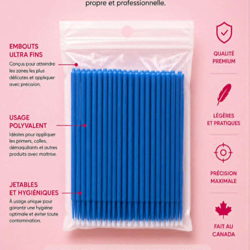 Micro-brosse 100pcs