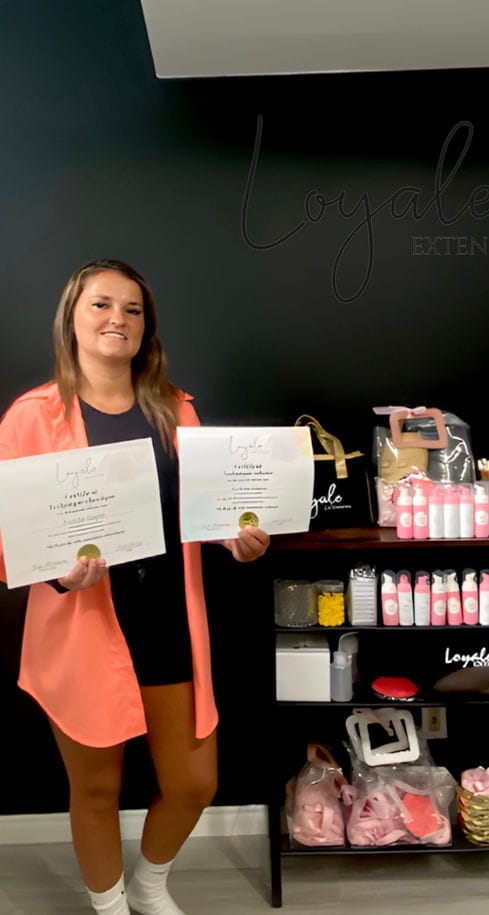 Audrée Gagné — diplômée Loyale Extension