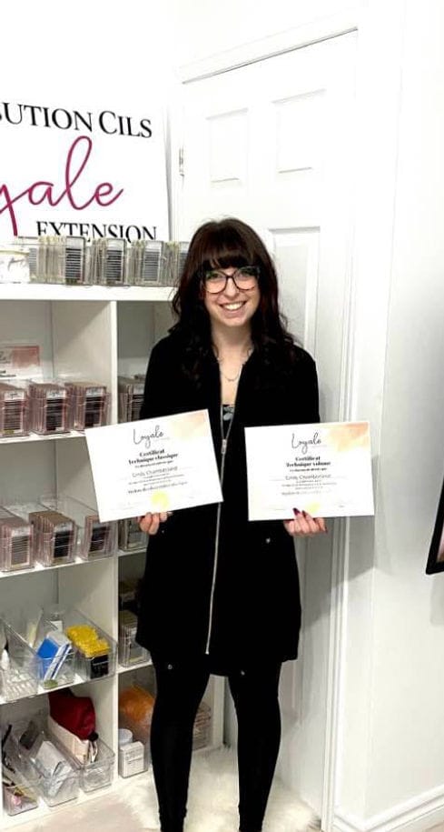 Cindy Chamberland — diplômée Loyale Extension