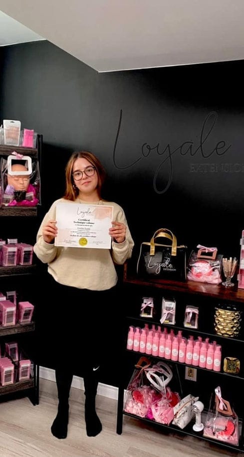 Émilie Dubé — diplômée Loyale Extension