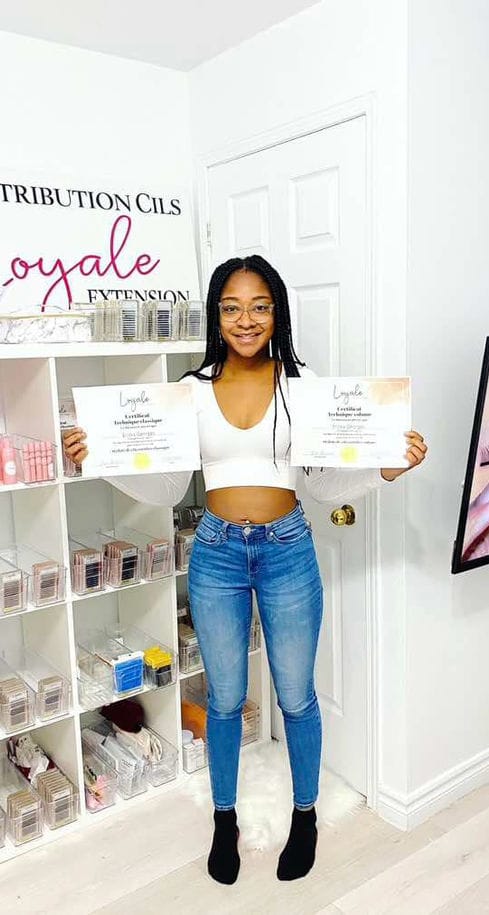 Ericka Georges — diplômée Loyale Extension