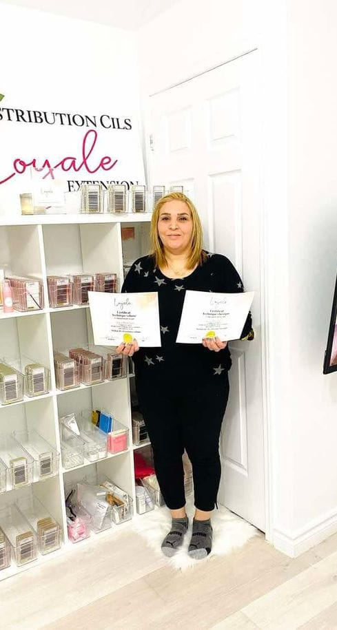 Leyla Abdelaziz — diplômée Loyale Extension