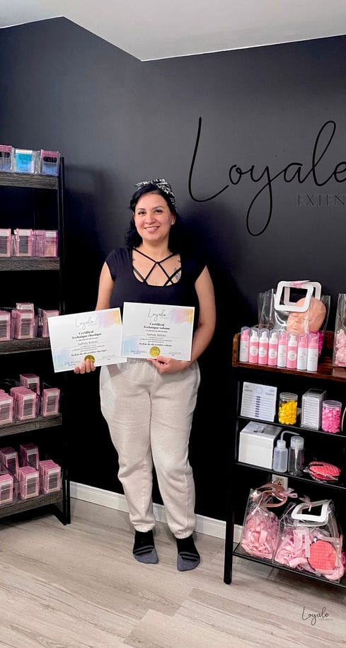 Nathaly Beltran — diplômée Loyale Extension