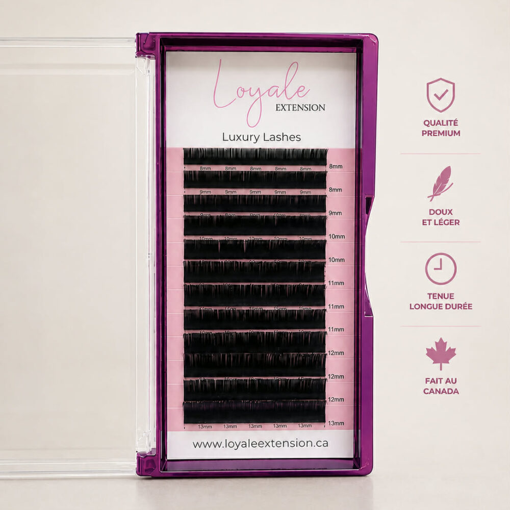 Classique Flat Lashes 0.15 - Mix - Courbure CC - 8mm à 13mm