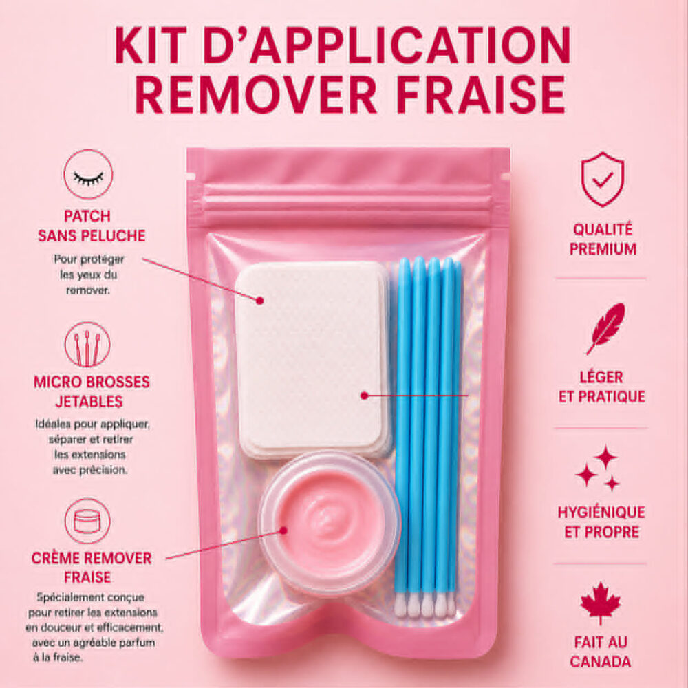 Lash Remover Kit - Fraise
